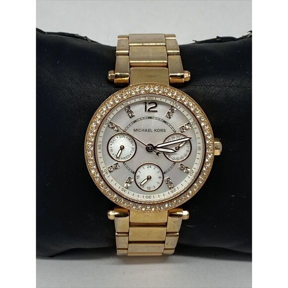 Michael Kors Parker MK5616 Womens Stainless Steel Analog Dial Quartz Watch MP823 - Picture 3 of 12